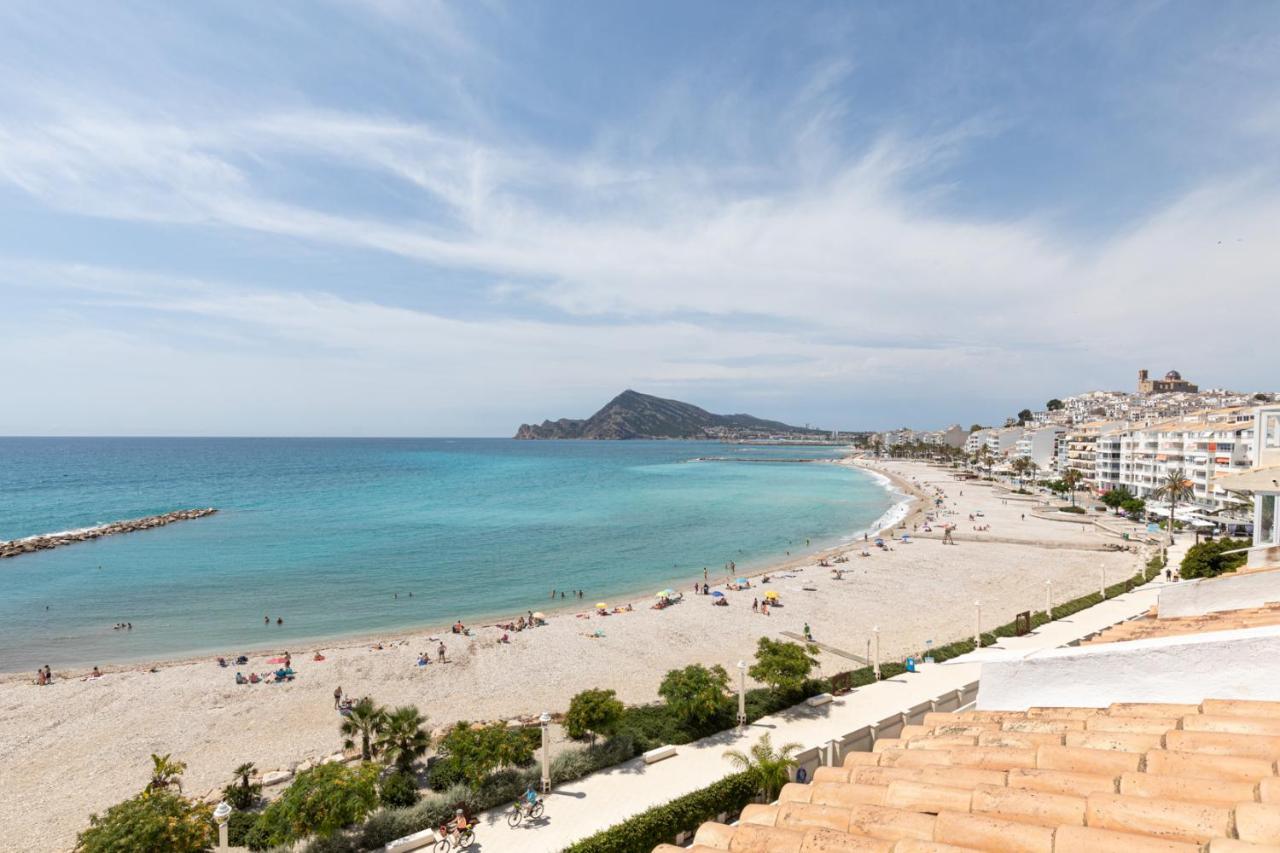 Escapada Romantica En Atico Frente Al Mar Con Piscina Apartment Altea Exterior photo
